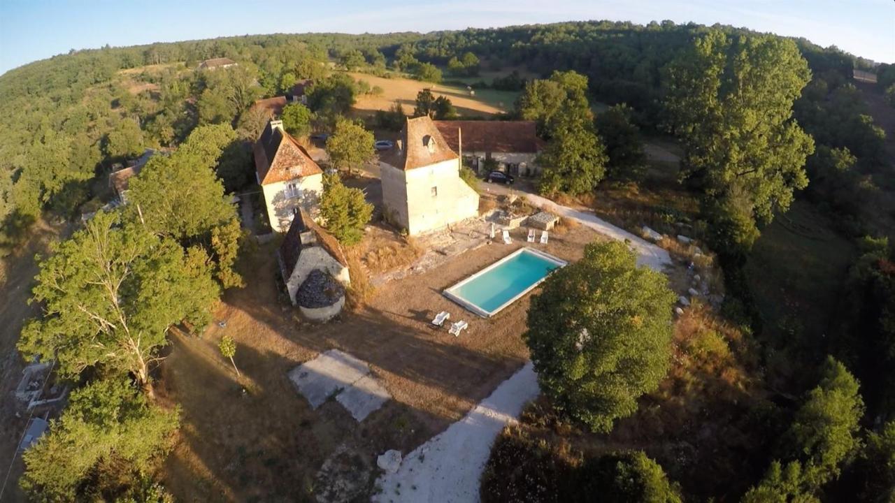La Ferme De Roquedure Hotel Montfaucon  ภายนอก รูปภาพ