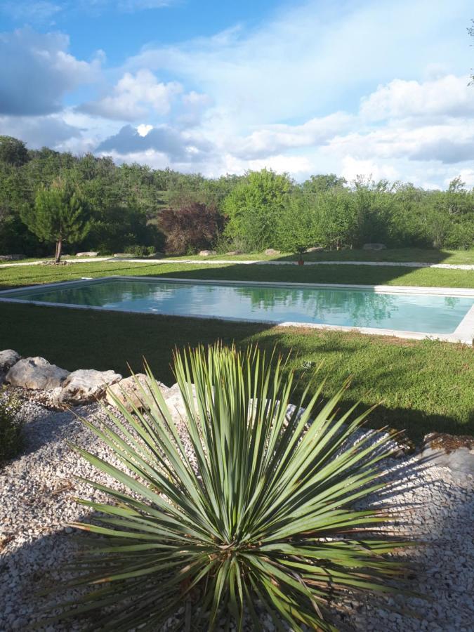 La Ferme De Roquedure Hotel Montfaucon  ภายนอก รูปภาพ